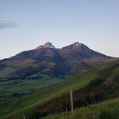 landscape with clouds