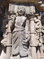 Fototapeta na wymiar stone statue of buddha