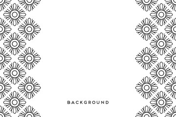 Vector simple background with mandala