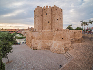 Cordoba Tower with a Sunset