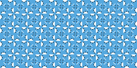 Seamless Pattern geometrical texture, background vector