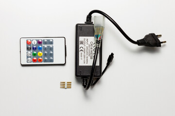 controller for RGB LED strip 220 volts