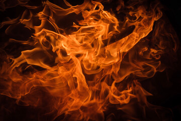 fire flames background