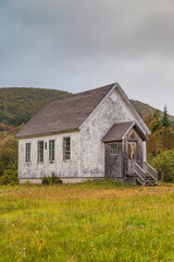 Canada, Nova Scotia, Glenville. Abandoned house.