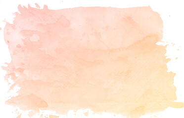 Obraz premium isolated spot of pink color painted with watercolor