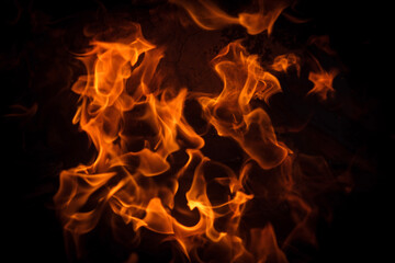 fire flames background