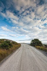 Canada, Nova Scotia, Louisbourg. Lighthouse Road.