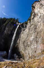 Comet Falls Mt Rainier National Park Washington