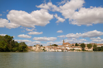 Fototapeta premium General view on Castelnaudary in France