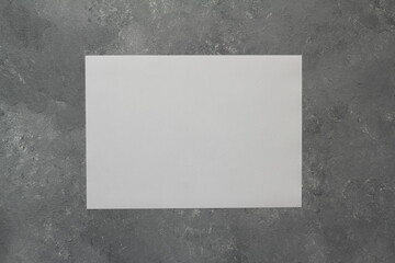 mock-ups paper on gray background, white paper Blank portrait A4. brochure magazine. use banners products business cards to showcase your
