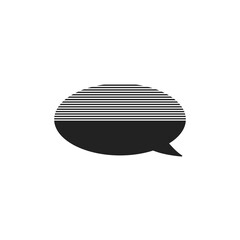 speech bubble message isolated icon vector illustration design on white background 