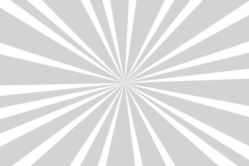 Vector simple background in comic book style with stripes. Retro pop art design.