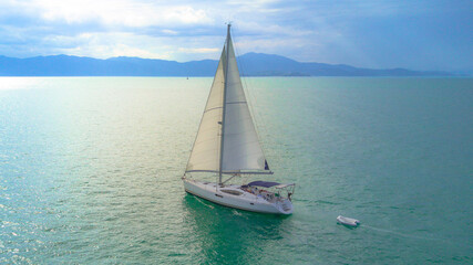 Sailboat alone