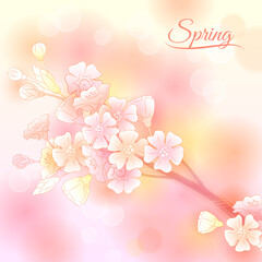 Branch With Blossom.