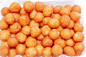 cheese ball, salty very common in parties in Brazil.