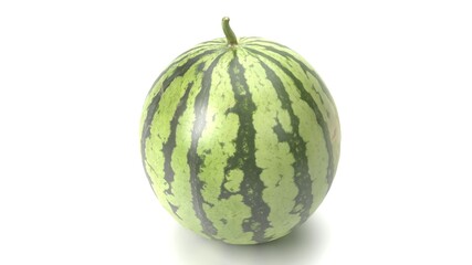 Many sweet green watermelons with black stripes,Many ripe watermelons on the market