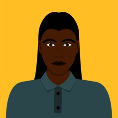 cultural diversity, african american, illustration, editable vector