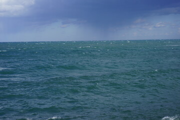 Fototapeta premium Mare Adriatico. Orizzonte marino