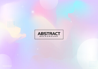 Abstract Colorfull Pastel Gradient Modern Background - Premium Vector