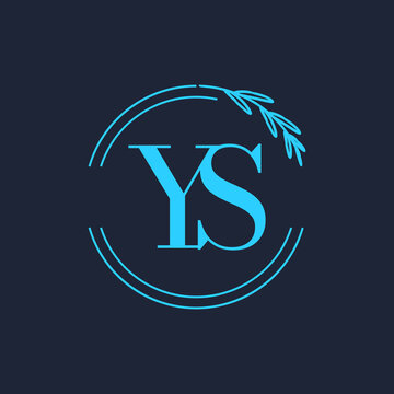 Simple Elegant Initial Letter Type YS Logo Sign Symbol Icon, Logo Design Template