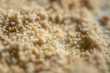 detalle de pan molido