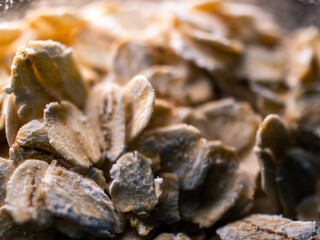 Close up of oats