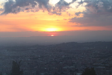 atardecer
