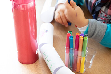 子供の工作遊び