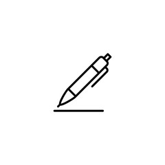Pen icon vector for computer, web and mobile app 
