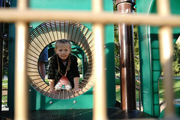 child at a playground