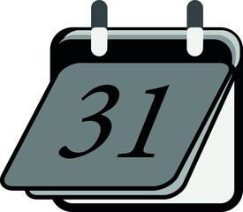 office, finance, communication, calendar date month day year icons