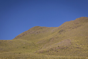 Obraz premium Valle y Cielo azul 