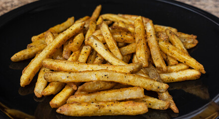 Seasoned potato fries