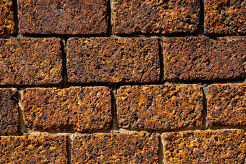 Brown sandstone wall for your background