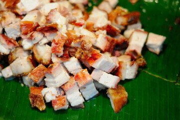 Diced Roasted Pork