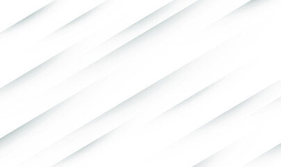 Obraz premium Abstract white and gray color background texture with diagonal lines. Abstract geometric white and gray color background. Vector Design layout of shape paper cut. Gradient stripes layers.Vector EPS10