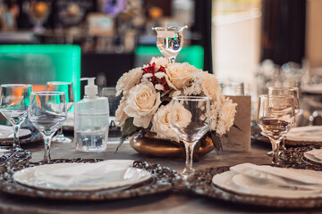 wedding table setting