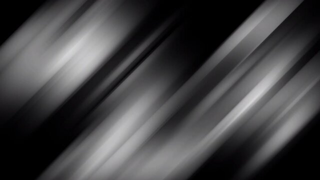 Wave Black satin fabric Background . 3D digital animation of a waving cloth.