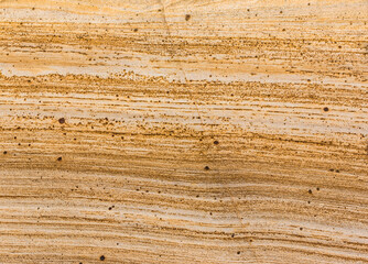 Striped Sandstone Patterned Rock Formations Near Silica Dome, Valley of Fire State Park, Nevada, USA
