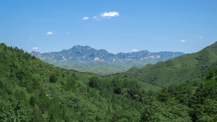 The Great Wall in the Sunshine