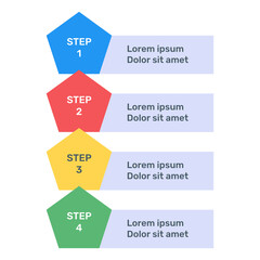 
A flat icon of descriptive analytics in editable design
