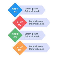 
Business labels graph icon in flat editable design
