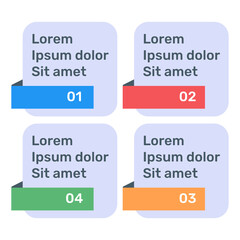 
A unique way to represent your business data is through multi purpose diagram, flat icon
