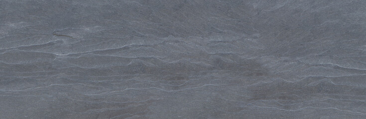 Naklejka premium Black wall slate texture rough background, dark concrete floor or old grunge background.