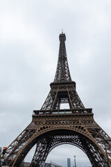Fototapeta na wymiar Details from Eiffel Tower in Paris