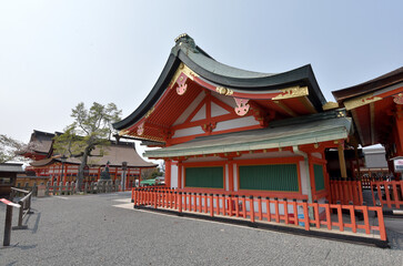 伏見稲荷大社　内拝殿　京都市伏見区