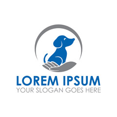 pet care vector , veterinary logo