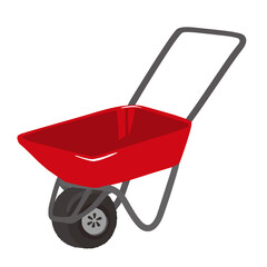 農業用一輪車のイラスト © perori