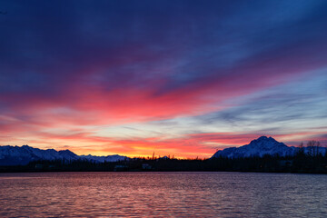 Sunrise Lake Alaska