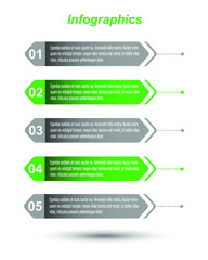 Infographics, banners for web layout.